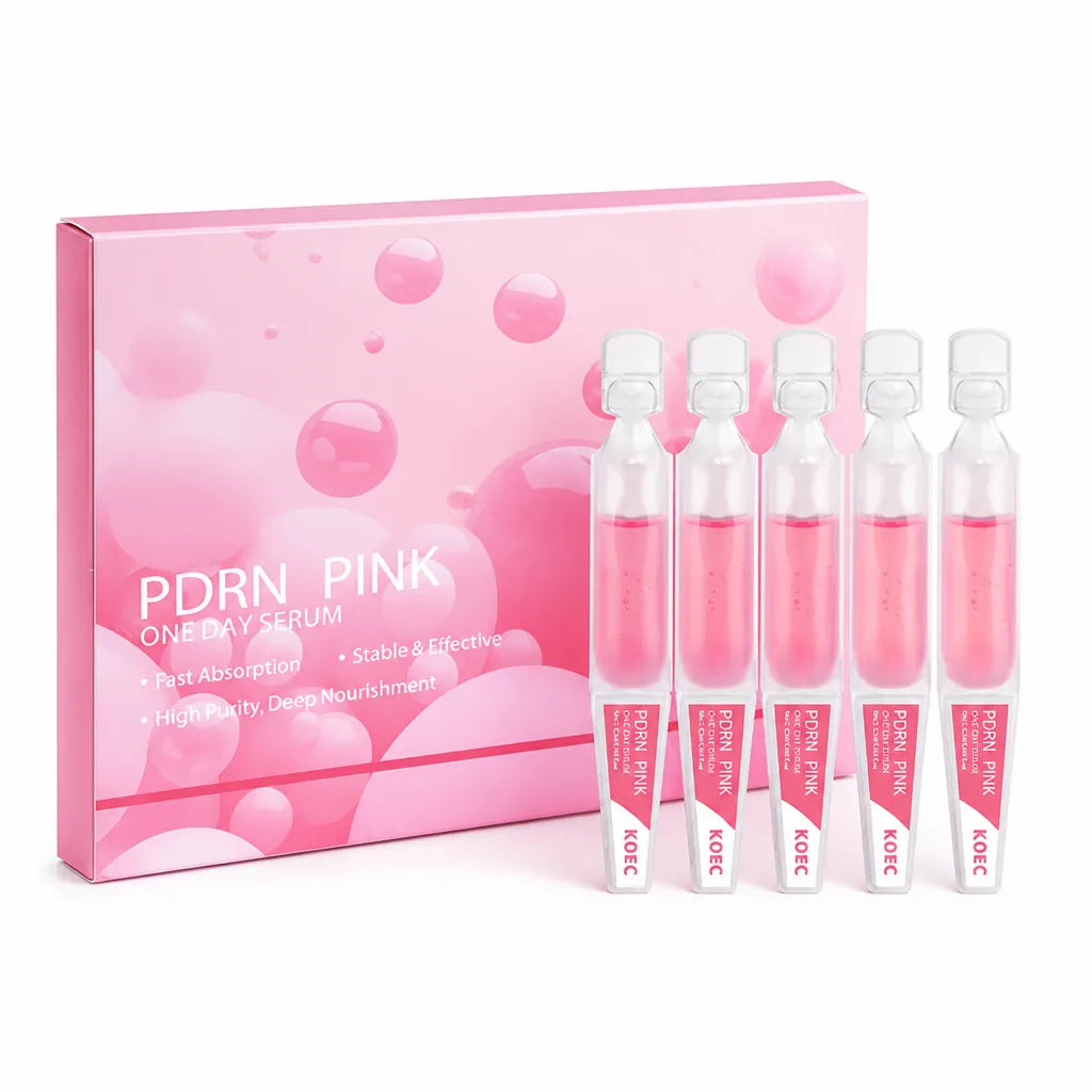 Facial Ampoule Salmon PDRN Hyaluronic Acid Set of 10