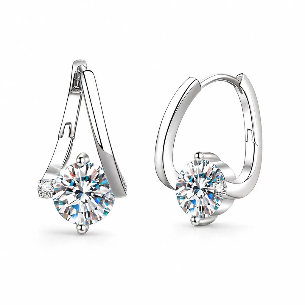 Earrings Germanium & Magnetic Slim Lightweight