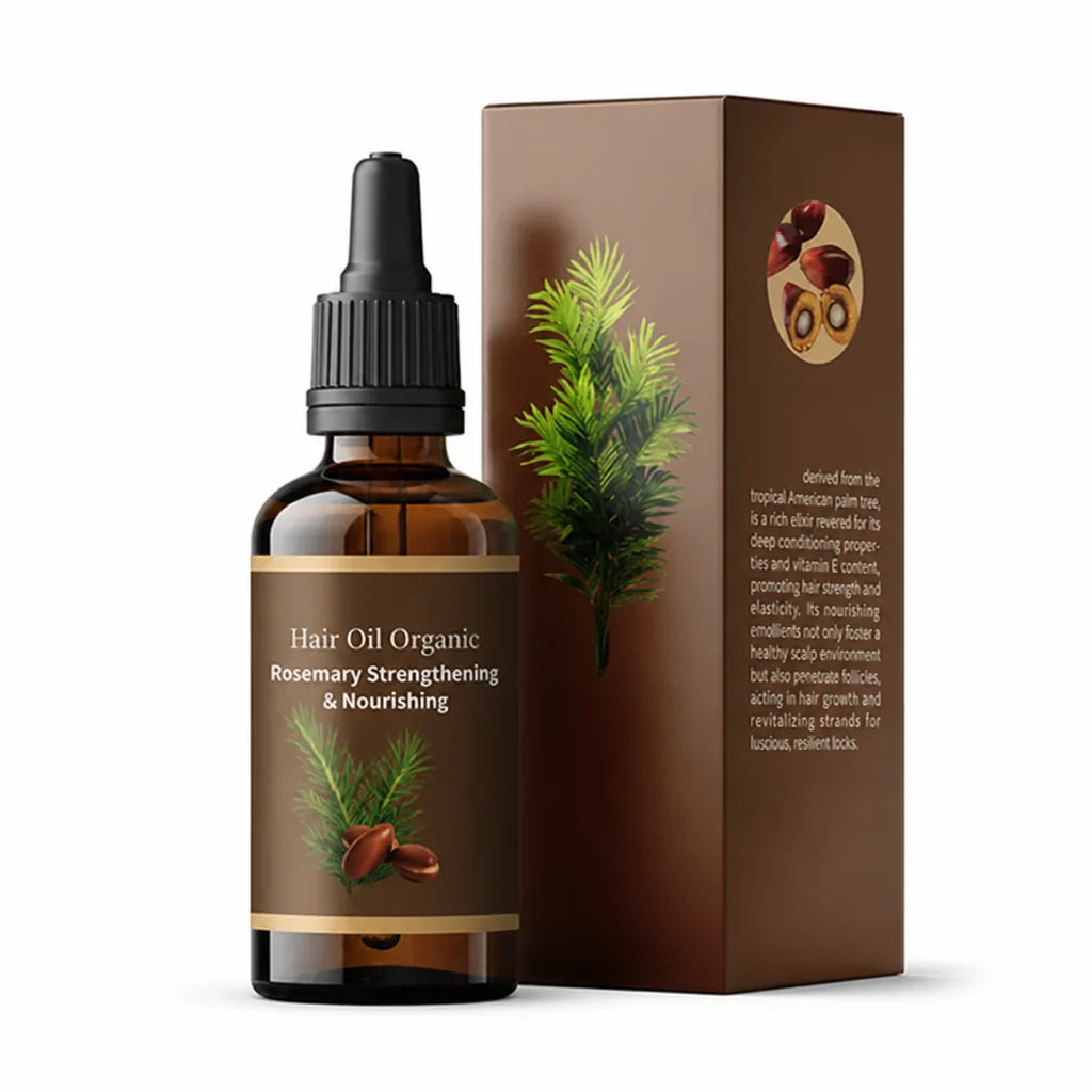 Hair Oil Organic Rosemary Strengthening & Nourishing