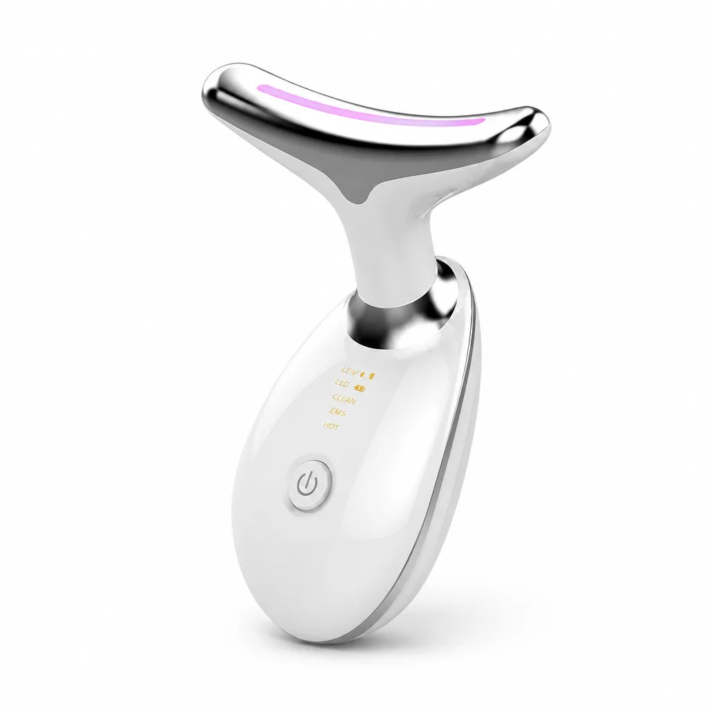Facial Massager Tri-Mode LED EMS & Heat Therapy