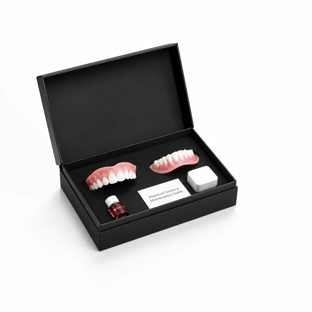 Dentures Custom-Mold Natural-Looking Comfortable Fit
