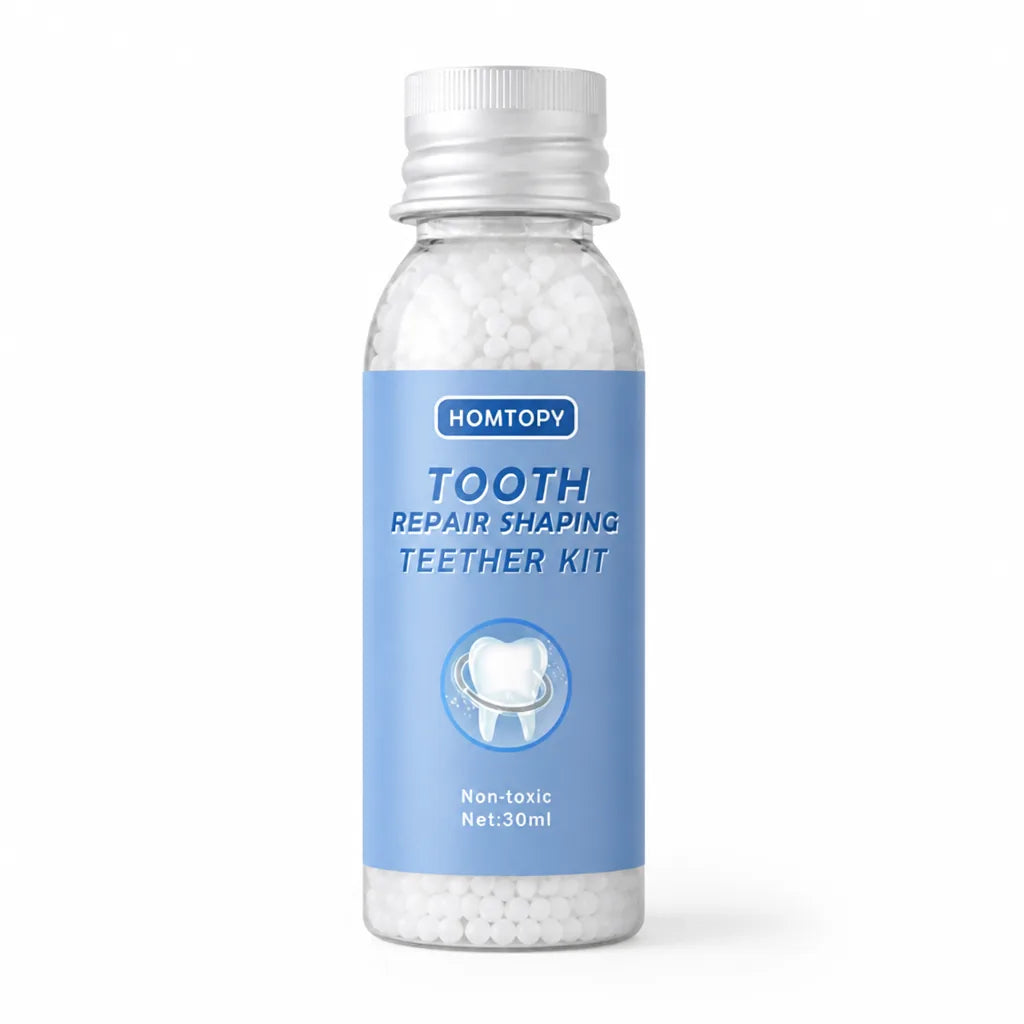 Tooth Repair Kit Heat-Moldable Granules Secure All-Day Fit