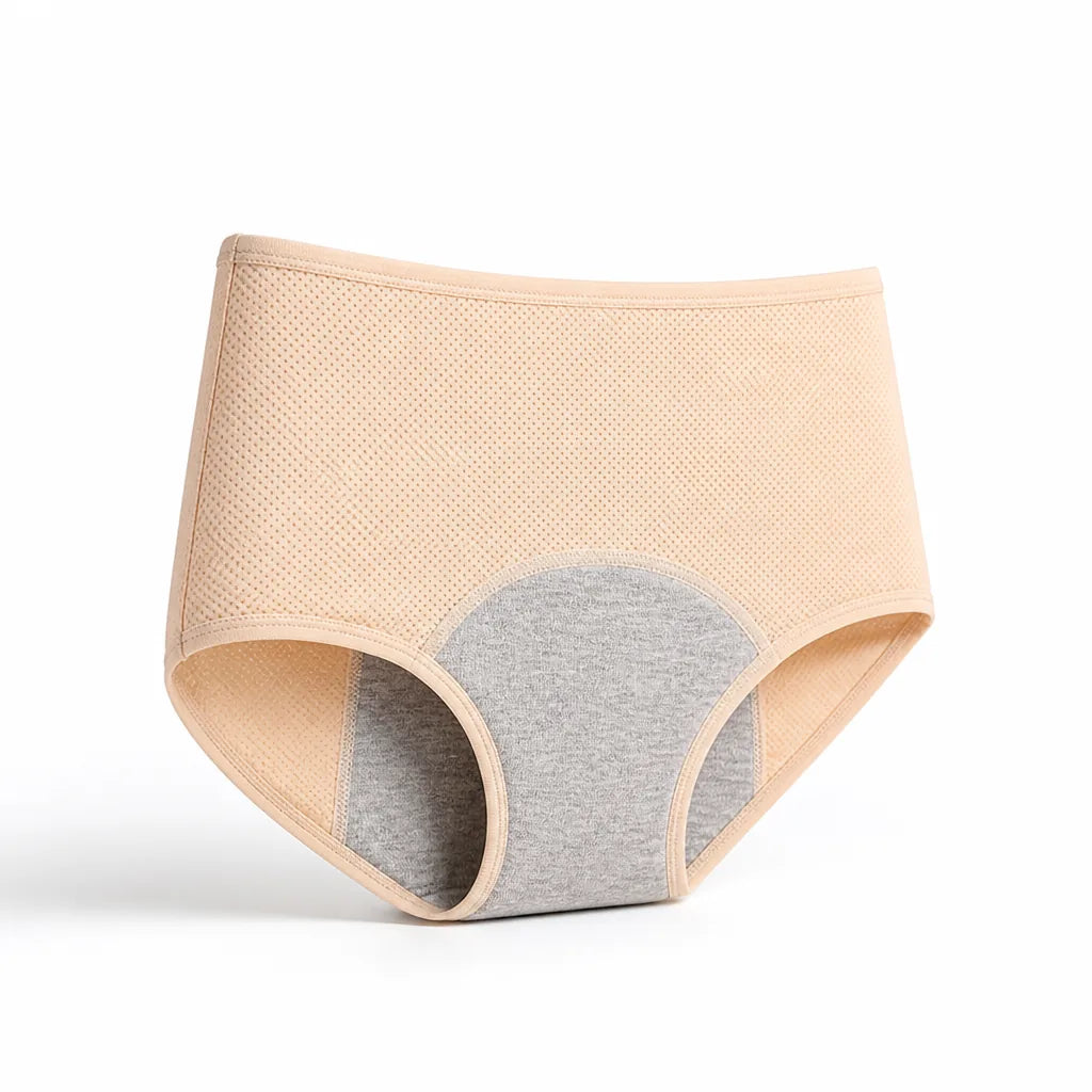 Period Underwear Multi-Layer Absorbent Odor-Blocking Reusable
