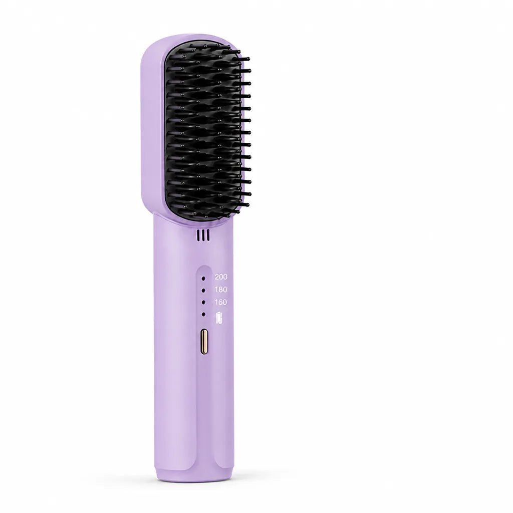 Hair Straightener Cordless Rechargeable Rapid Heating