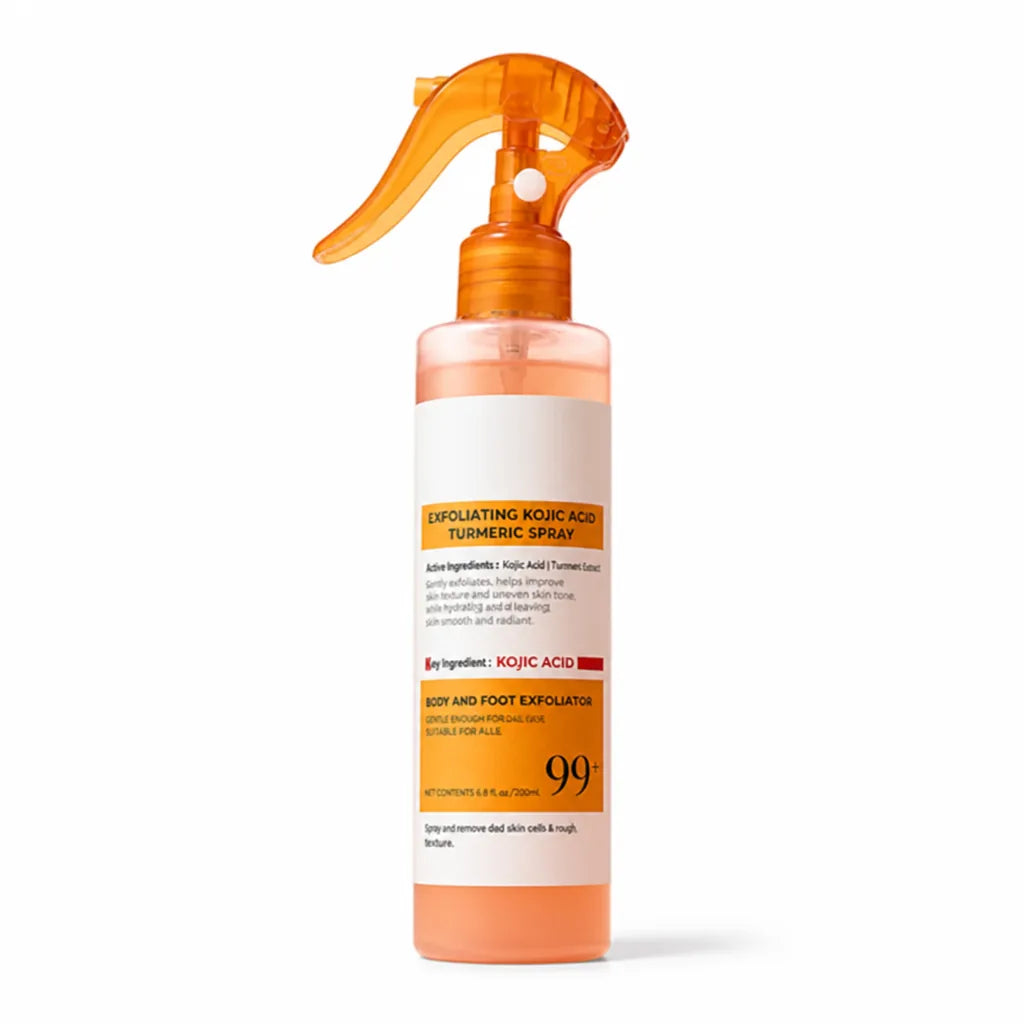 Exfoliating Body Spray Kojic Acid & Turmeric Hydrating Mist