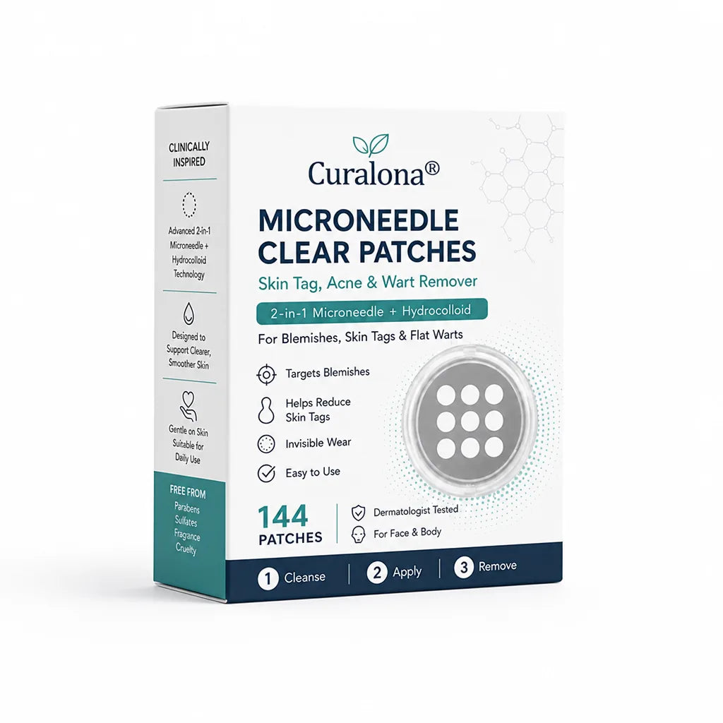 Acne Patch Microneedle Delivery Fast-Acting