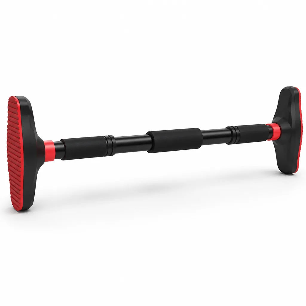 Doorway Pull-Up Bar Adjustable Heavy-Duty Padded Grips