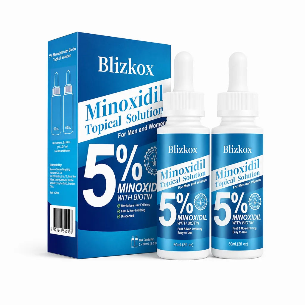 Hair Regrowth Serum 5% Minoxidil Biotin