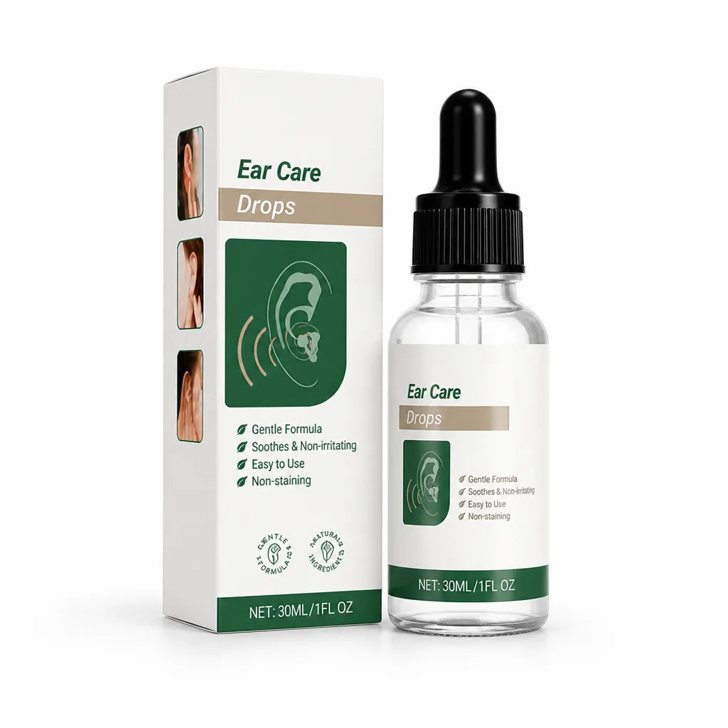 Ear Drops Gentle Herbal Formula & Precision Dropper