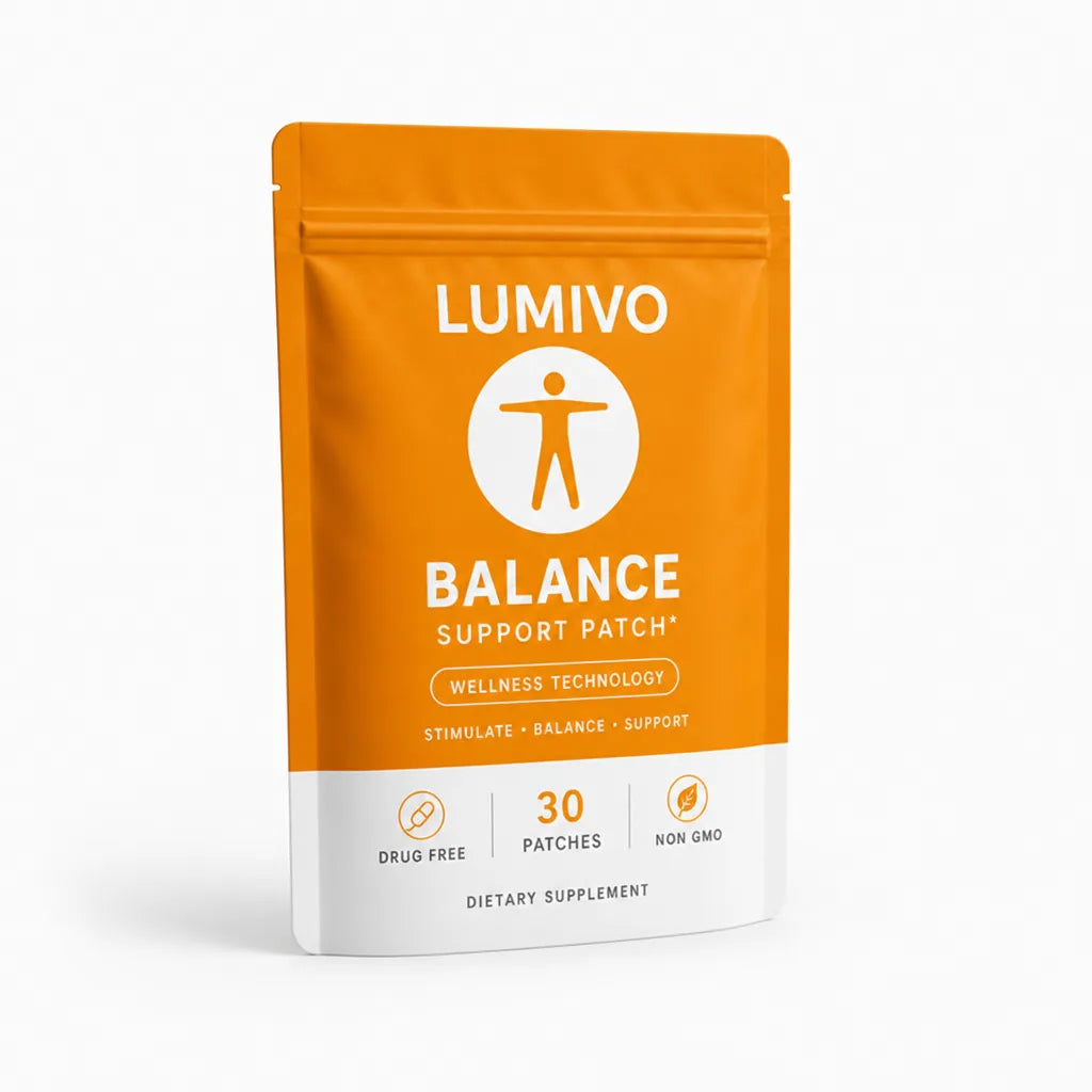 Balance Support Patch Waterproof Medical-Grade Adhesive 12-Hour Wear