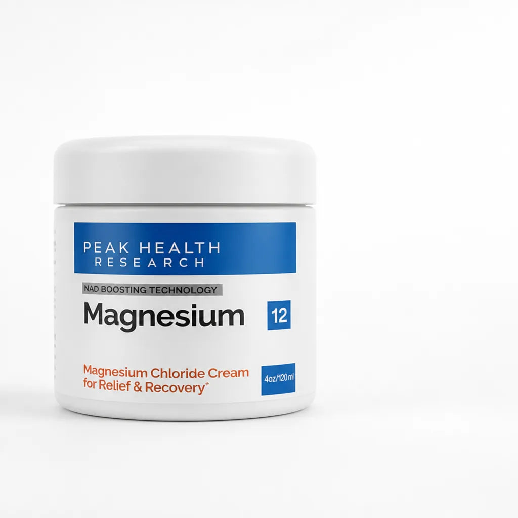 Body Cream Magnesium-Infused Fast-Absorbing Non-Greasy