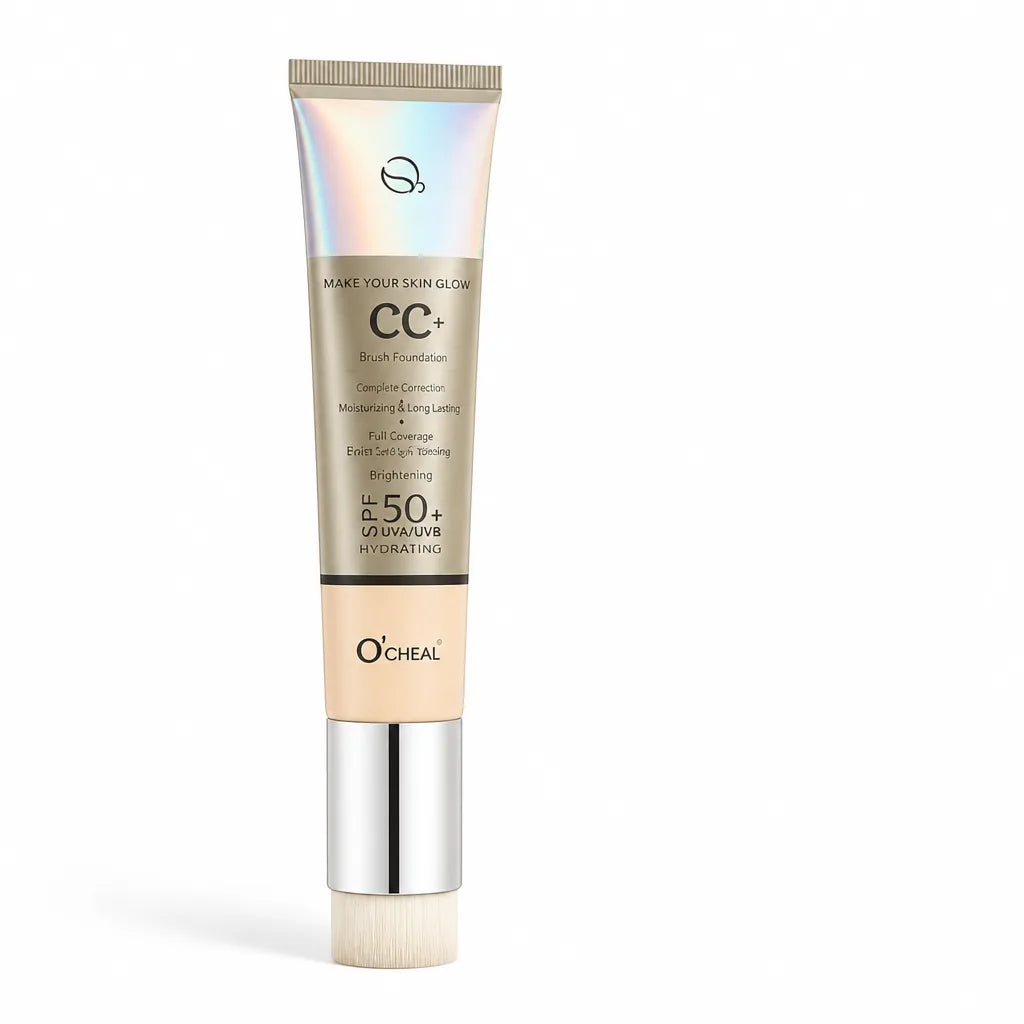 Foundation Brush SPF50+ High Coverage & Dewy Finish