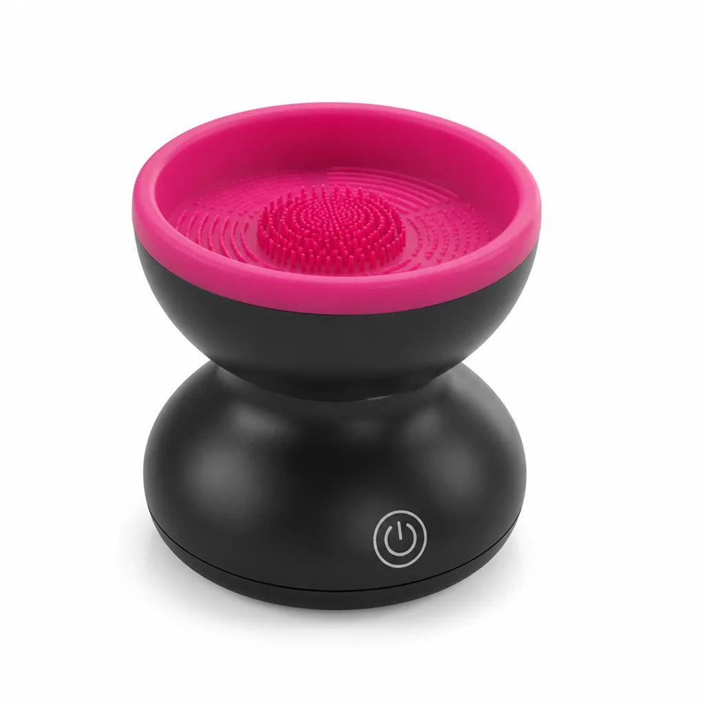 Makeup Brush Cleaner Electric Rotating Ultra-Soft Silicone Heads