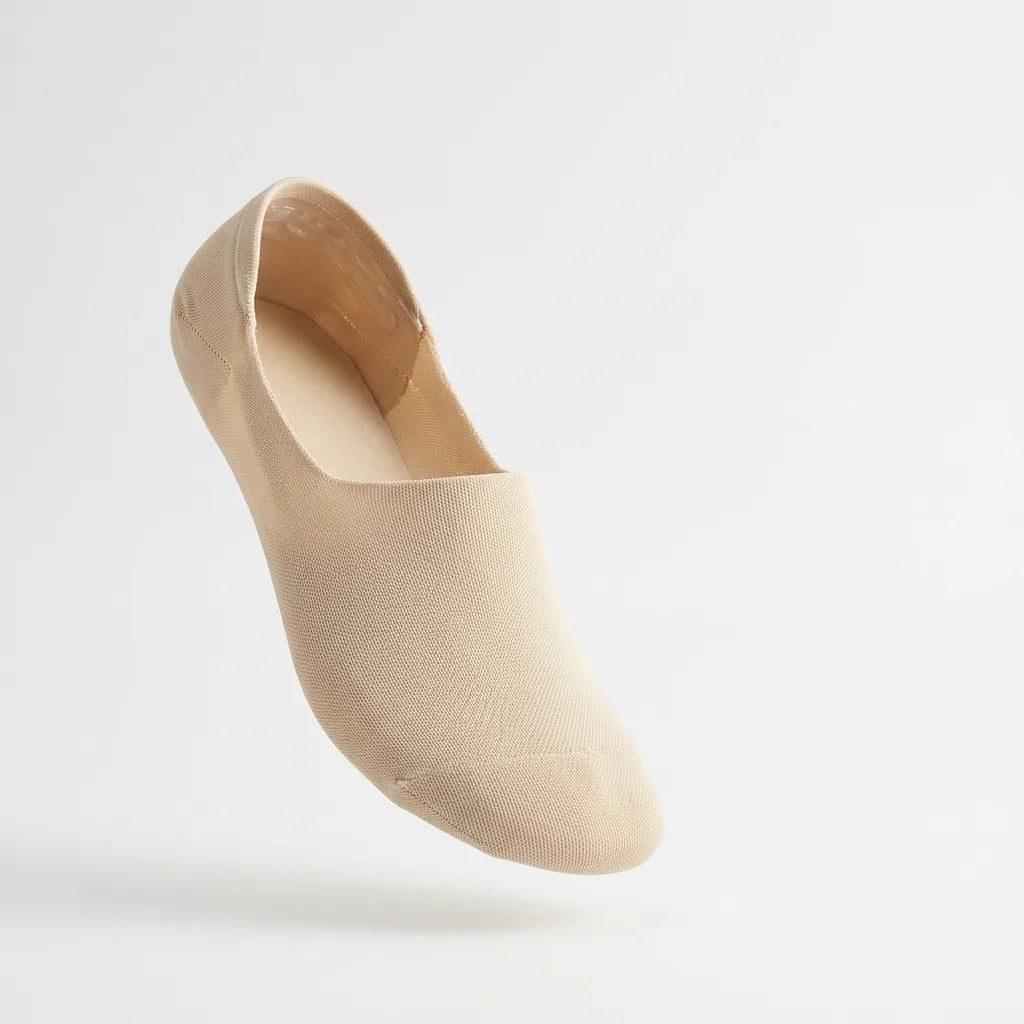 No-Show Liner Socks Ice Silk & Anti-Slip Heel