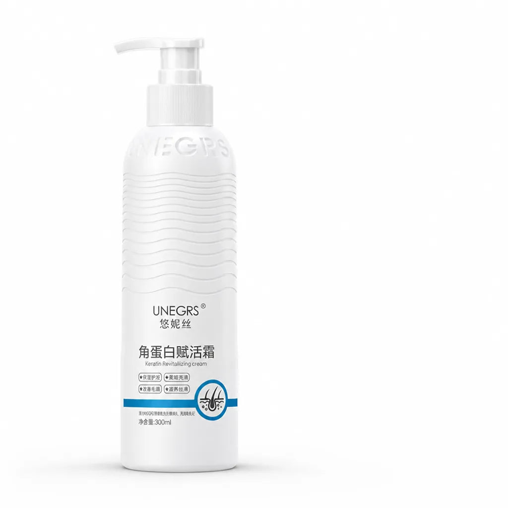 Hair Cream Keratin-Infused Deep Nourishing & Frizz Control