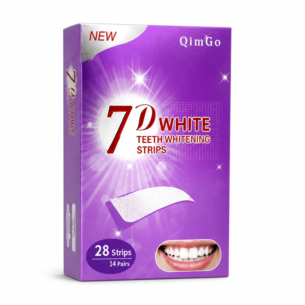 Whitening Strips Fast-Dissolving Microneedle Enamel Strengthening & Gum Health