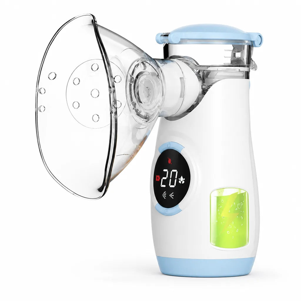 Portable Nebulizer Ultrafine Mesh Whisper-Quiet USB-C Rechargeable