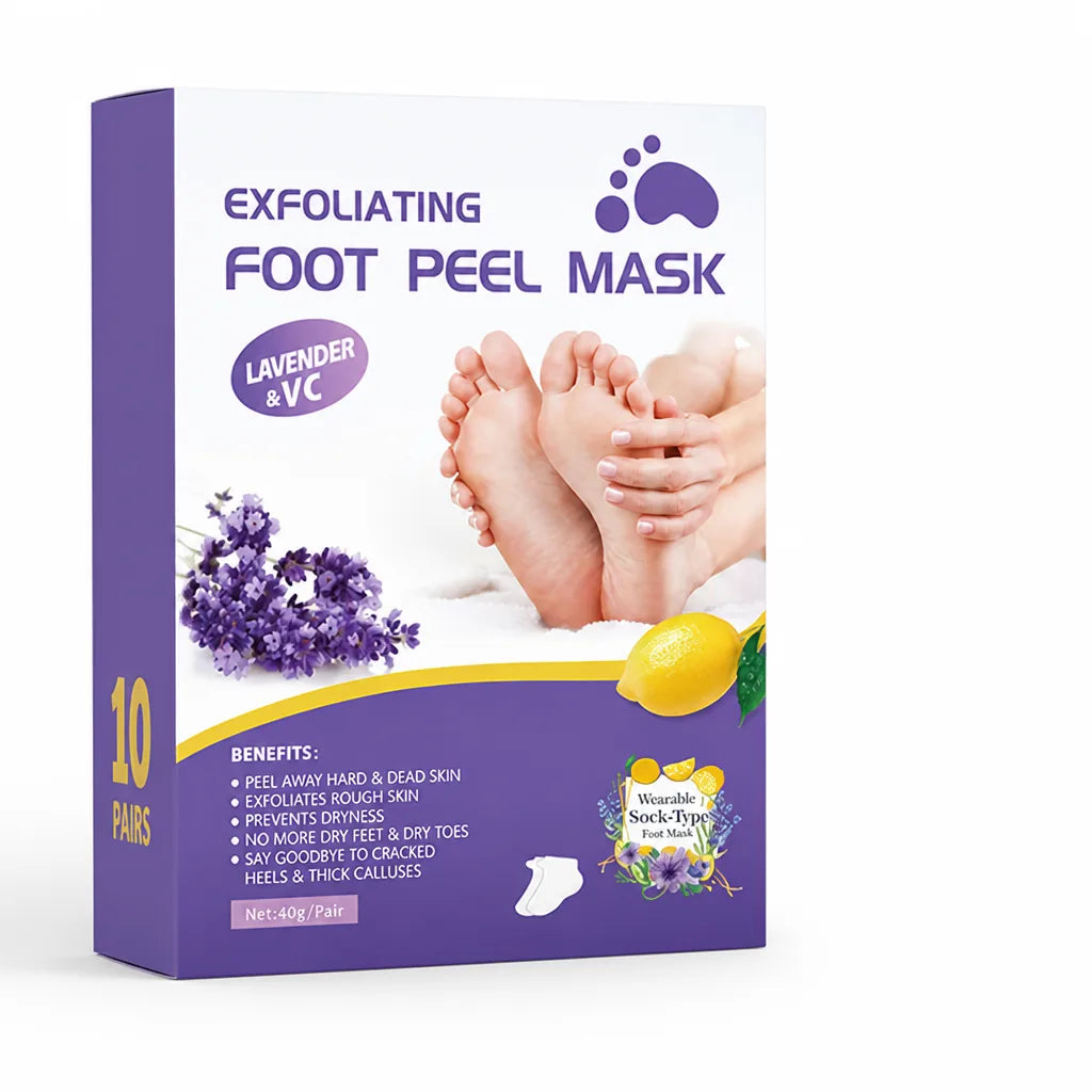 Foot Peel Mask Deep Exfoliating Hydrating Sock-Style