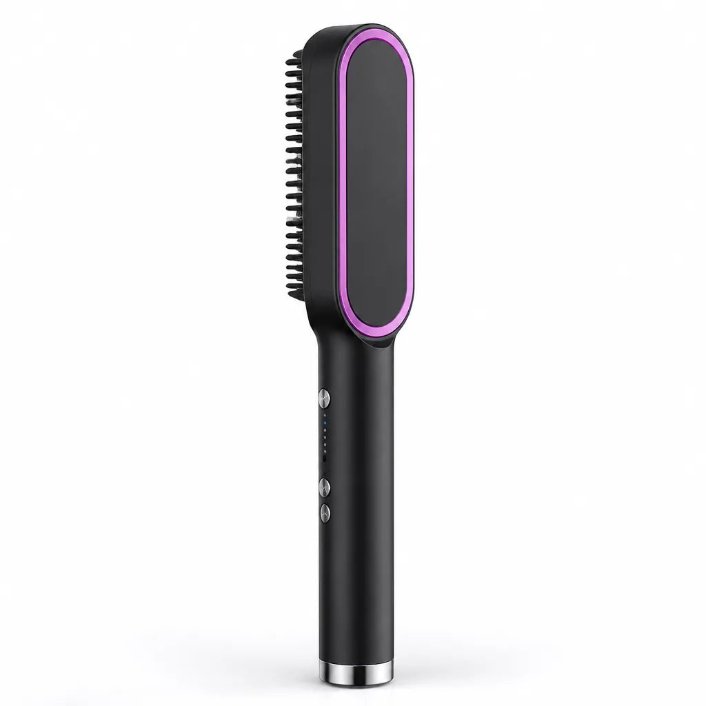 Hair Styling Comb Negative Ion Anti-Frizz 30-Min Auto-Off