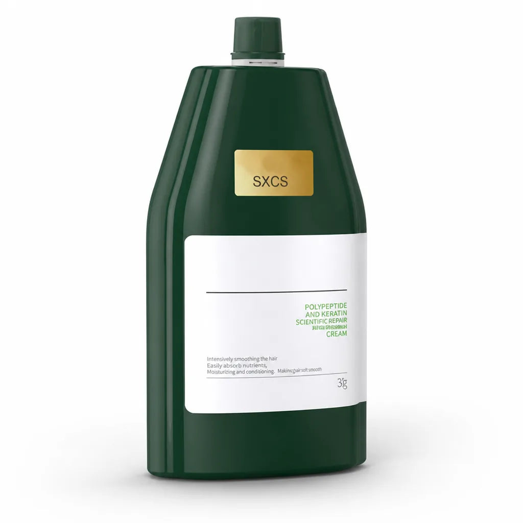 Hair Smoothing Cream Peptide Keratin Frizz Control & Repair