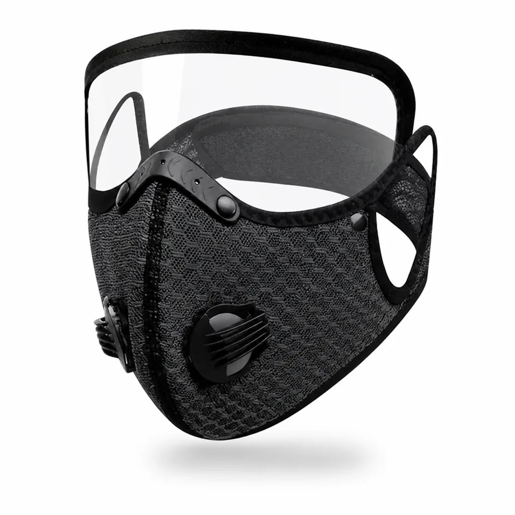 Dust Mask Activated Carbon Filter Breathable Adjustable Straps
