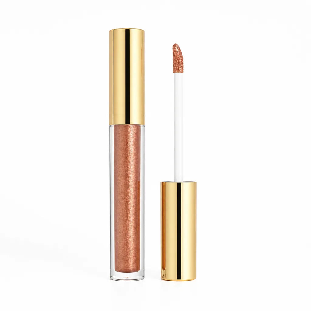 Liquid Lip Gloss Metallic Shine Lightweight & Transfer-Resistant