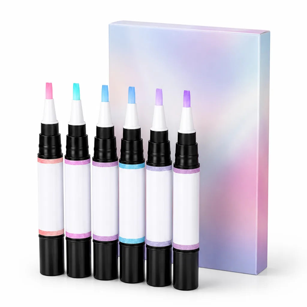 Gel Nail Polish Pen 5-in-1 Shimmer