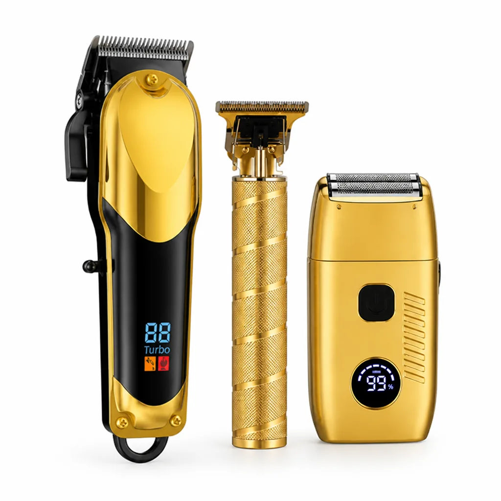 Hair & Beard Trimmer Cordless Rechargeable Adjustable Blade