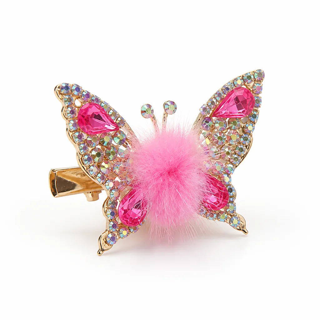 Butterfly Hair Clip Lifelike Flutter Motion No Hair Damage