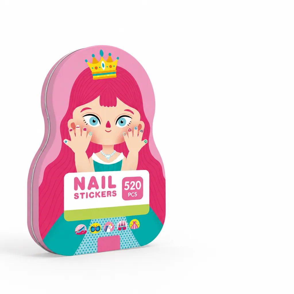 Kids Nail Stickers Peel-and-Stick Non-Toxic 500+ Designs