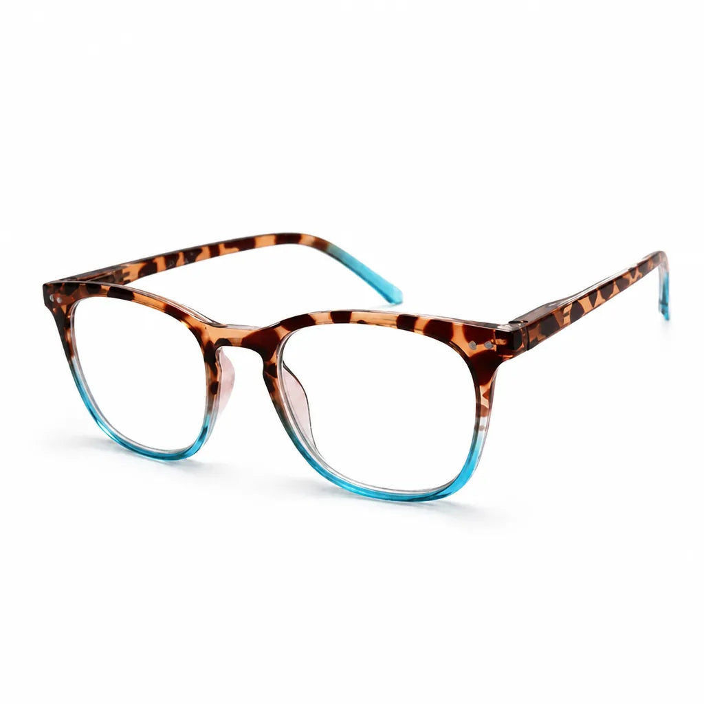 Reading Glasses Leopard-Print Anti-Blue Light Ultra-Light