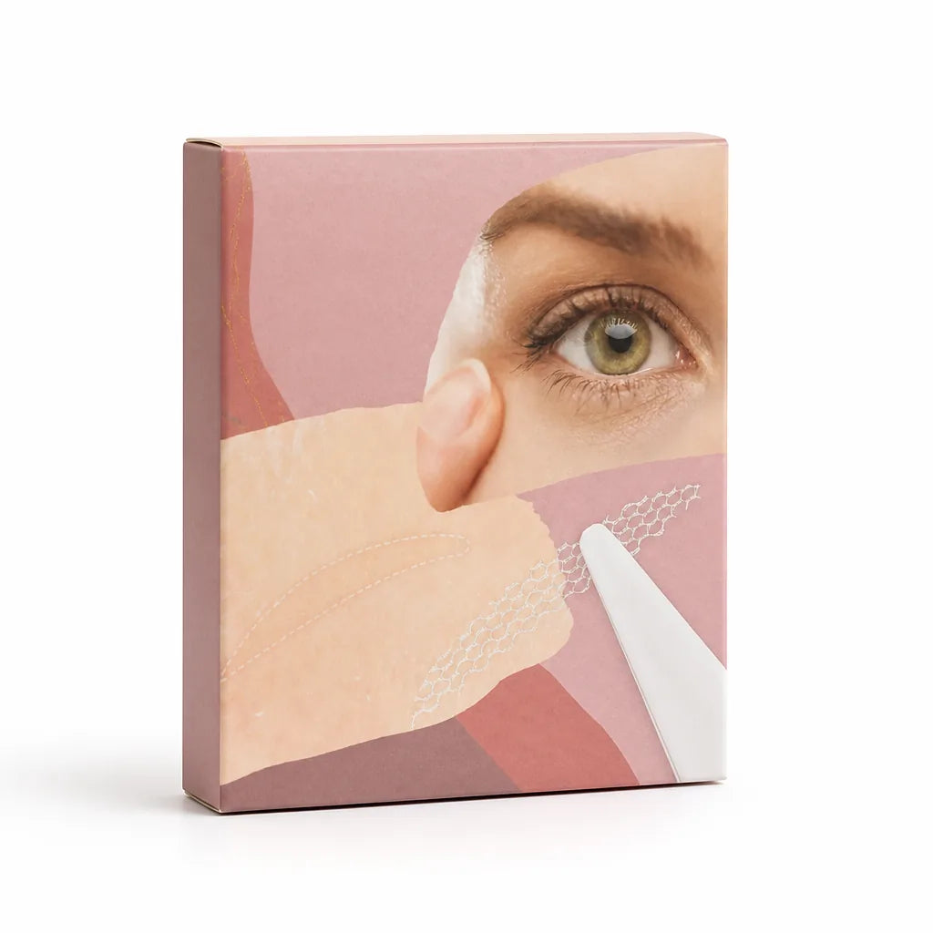 Double Eyelid Stickers Water-Activated Invisible Hypoallergenic