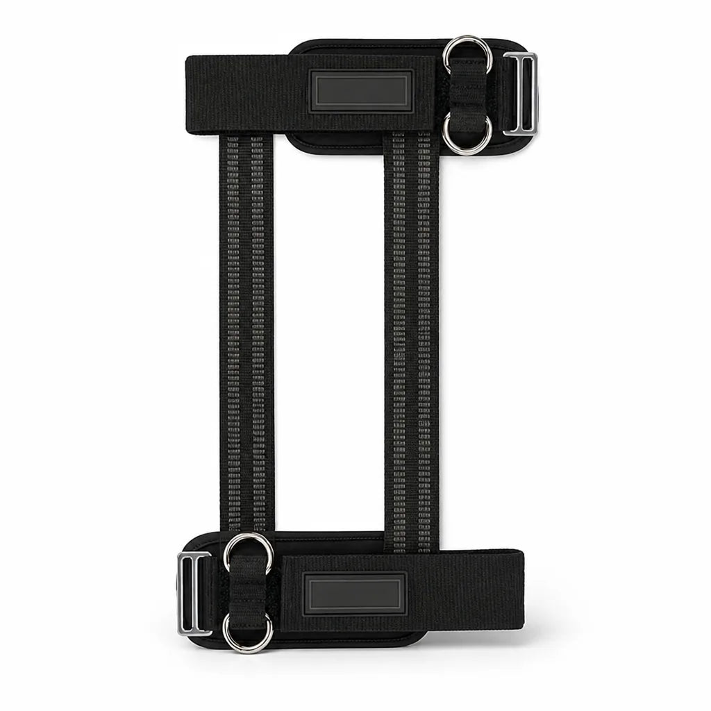Weight Lifting Wrist Straps 2-In-1 Grip & Padded Support