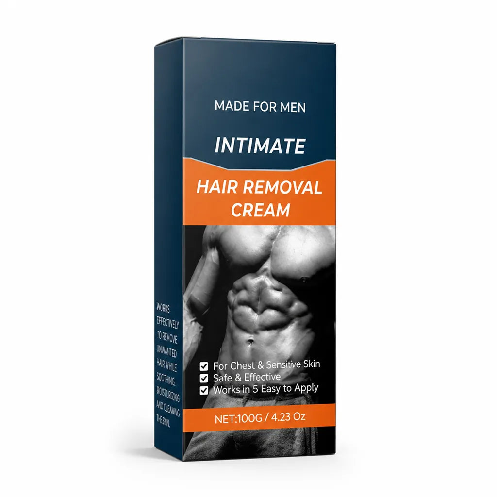 Men's Hair Removal Cream 5-Minute For Coarse Hair