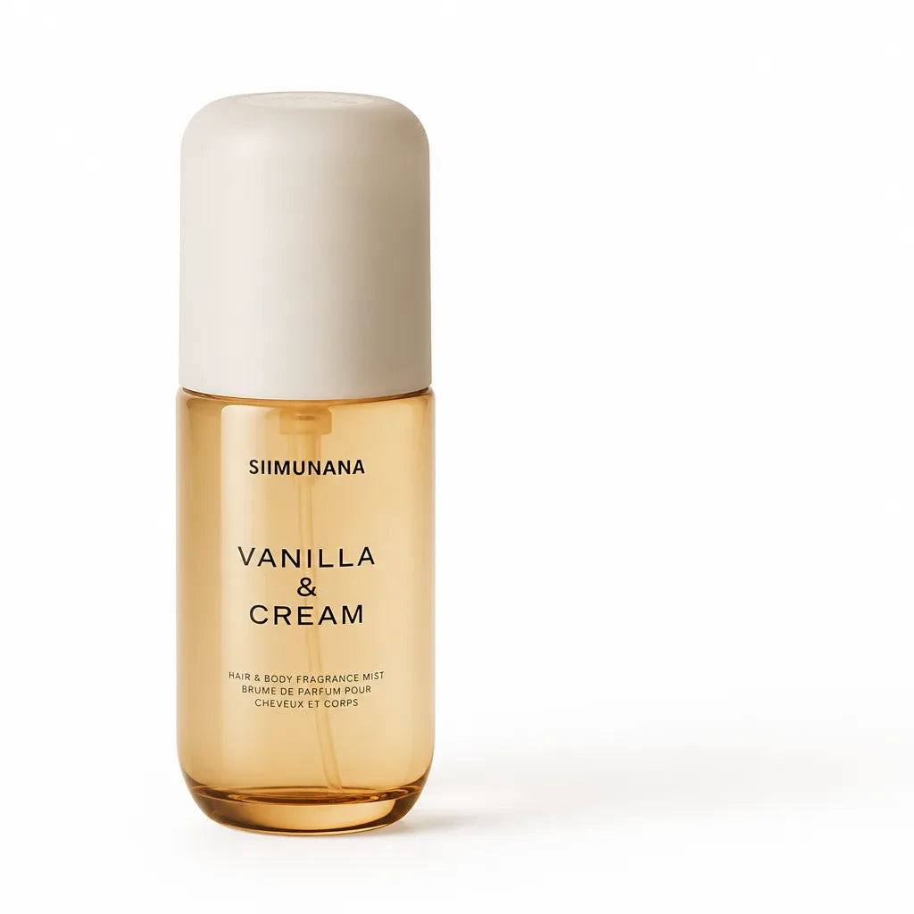 Body Mist Vanilla & Cream Long-Lasting Pocket-Sized