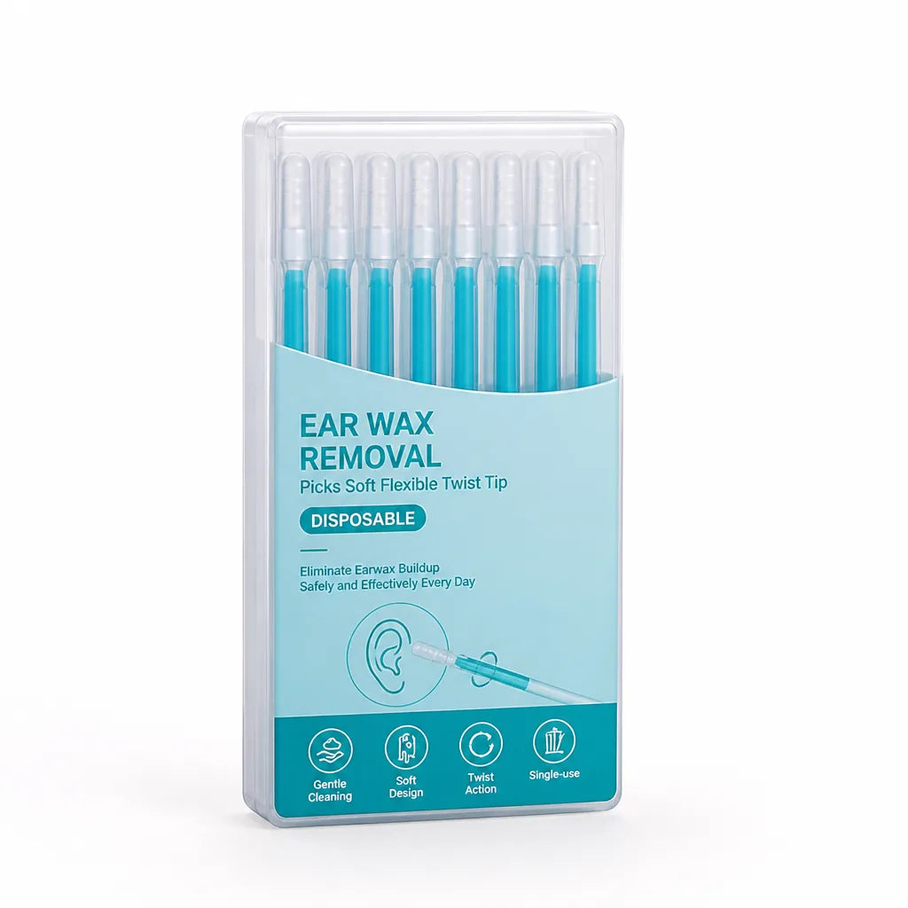 Ear Wax Removal Picks Soft Flexible Twist Tip