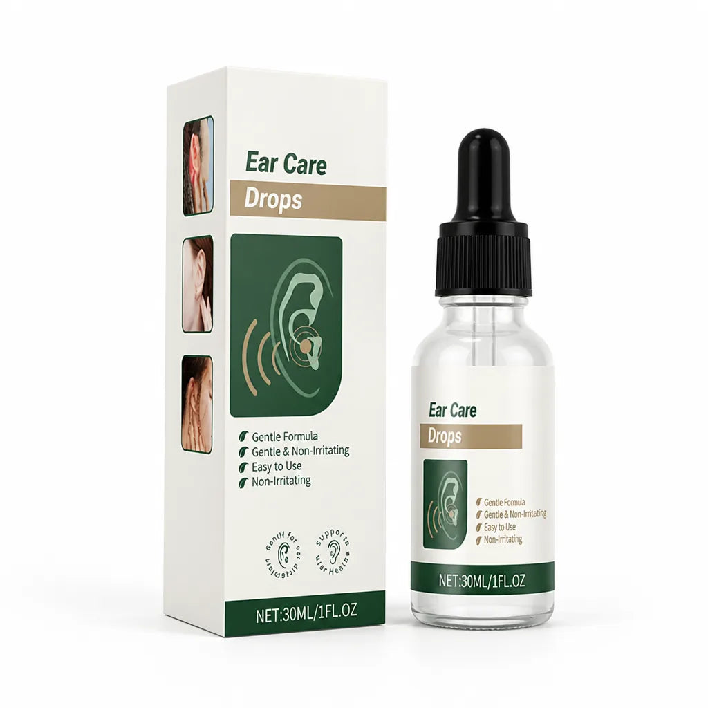 Ear Drops Soothing Non-Irritating Formula & Precision Dropper