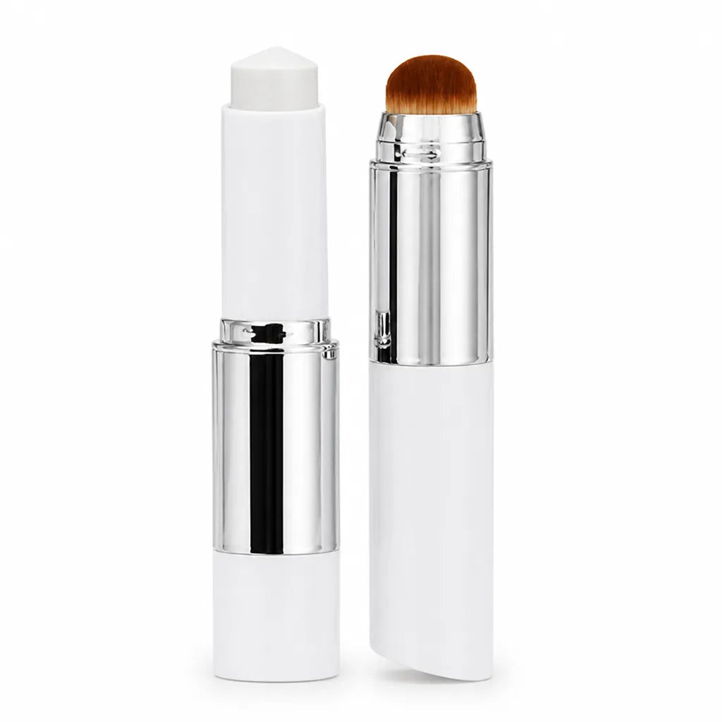 Foundation Stick Color-Adaptive Dual-Ended Brush