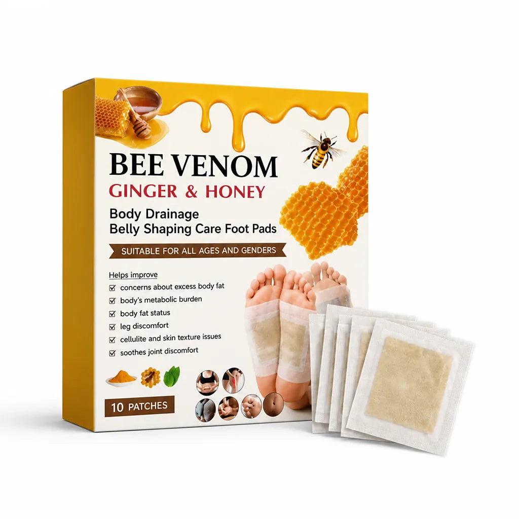 Overnight Foot Patches Bee Venom & Botanical 10 Pack