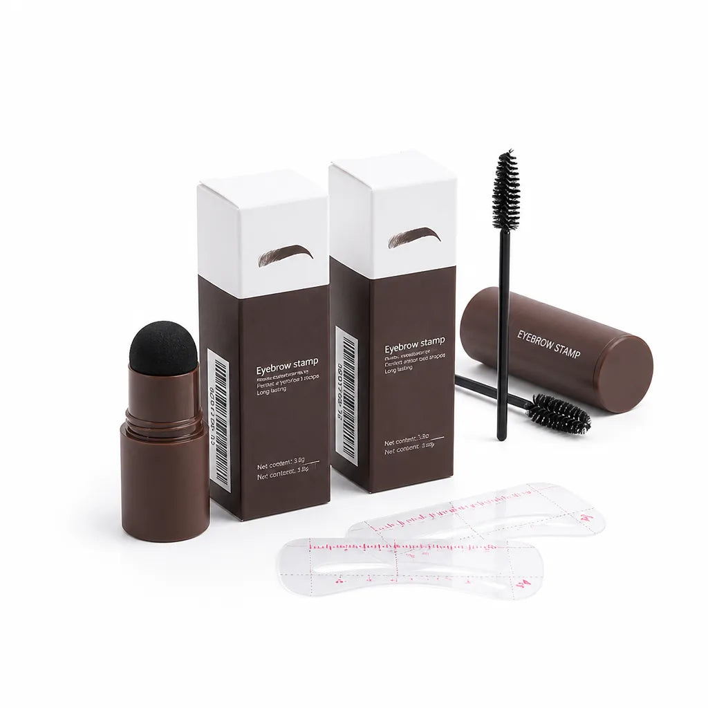 Eyebrow Styling Kit 10 Versatile Templates Water-Resistant