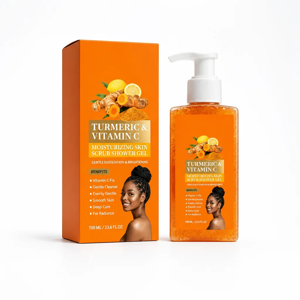 Brightening Scrub Turmeric & Vitamin C Gentle Exfoliation