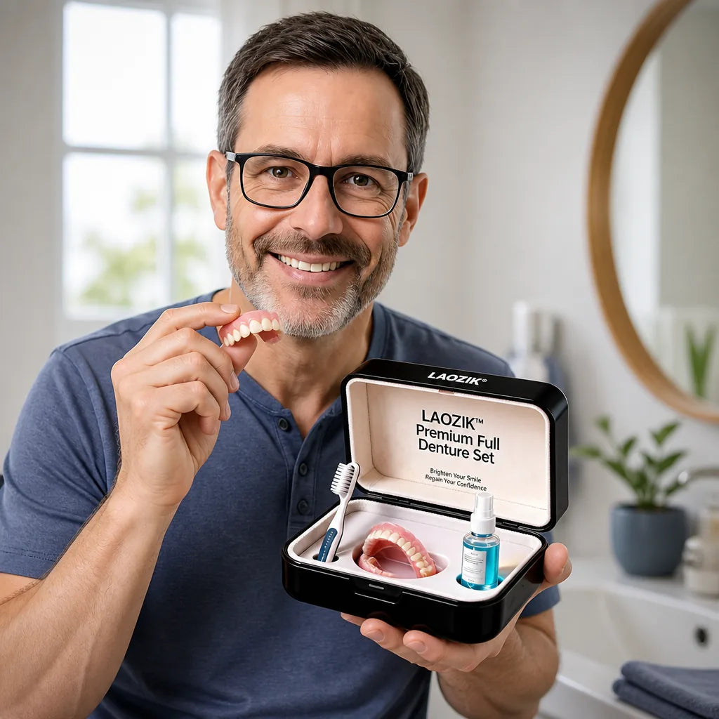Removable Dentures Adaptive Gel Custom-Fit Biocompatible