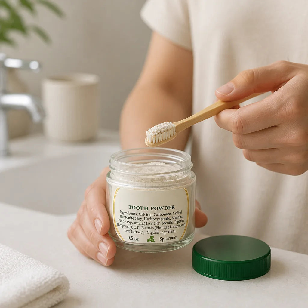 Tooth Powder Hydroxyapatite Enamel Support Spearmint 138g