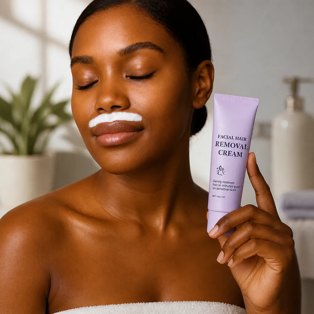 Facial Hair Removal Cream Gentle Aloe & Vitamin E