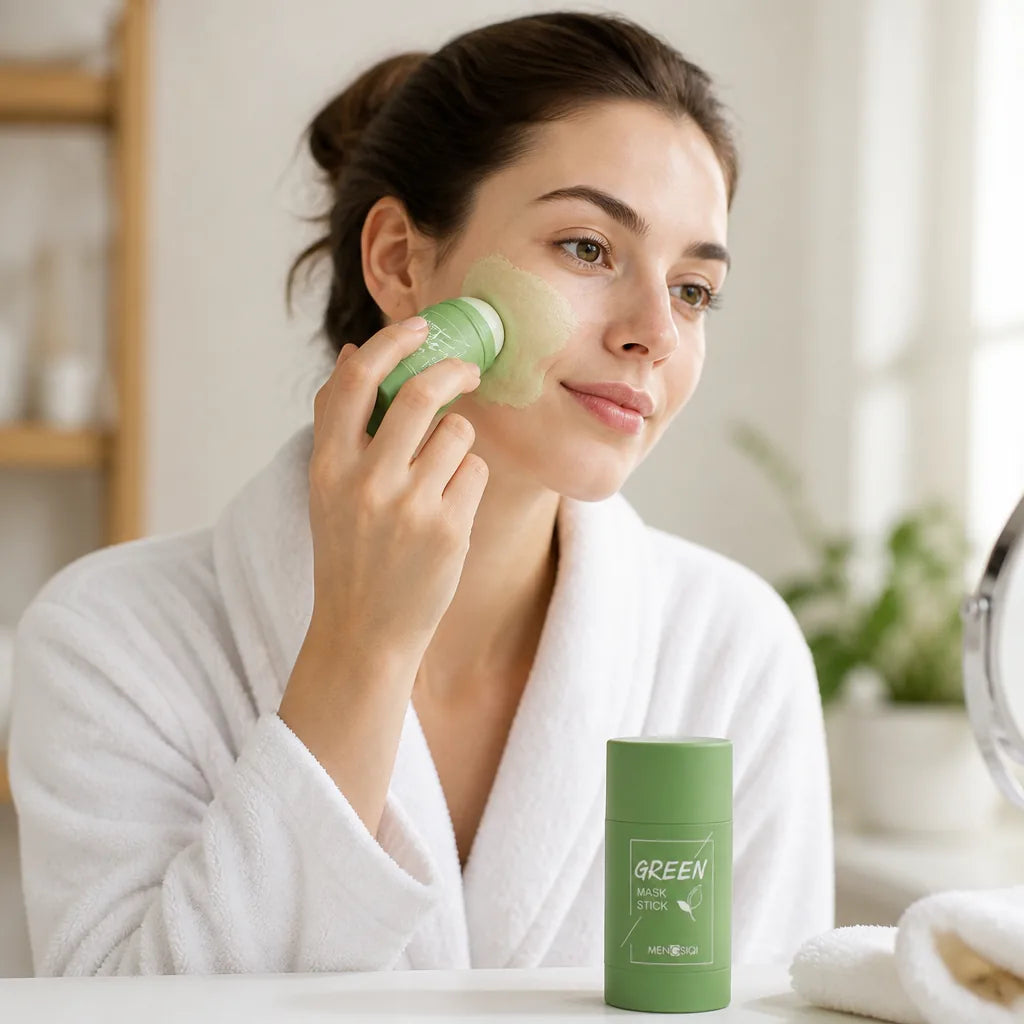 Solid Cleansing Mask Green Tea Deep Pore & Hydrating