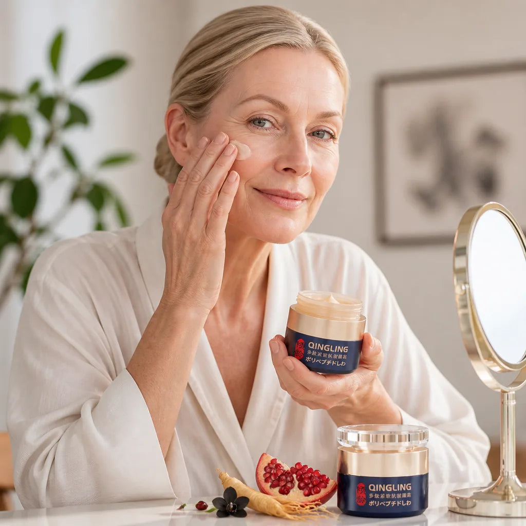 Firming Face Cream Nanotechnology Absorption Ginseng & Pomegranate