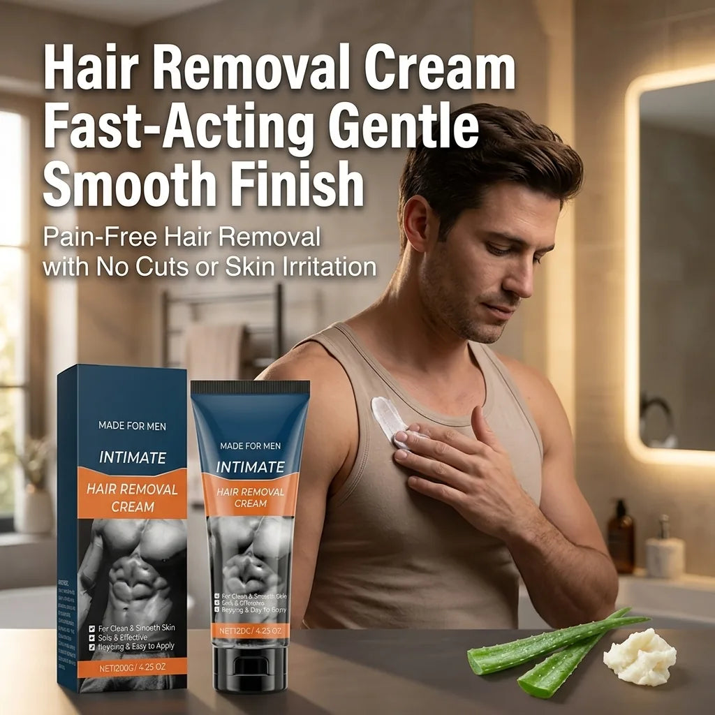 Hair Removal Cream Fast-Acting Gentle Smooth Finish