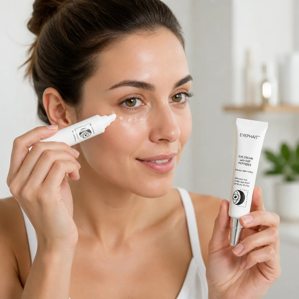Under-Eye Cream EGF Peptides & Hyaluronic Acid