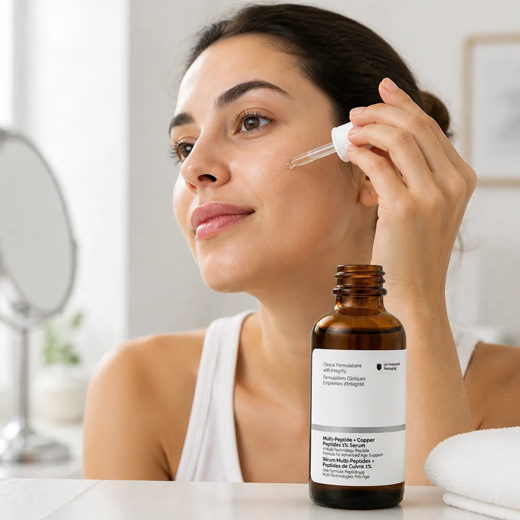 Face Serum Copper Peptide & Hyaluronic Hydration