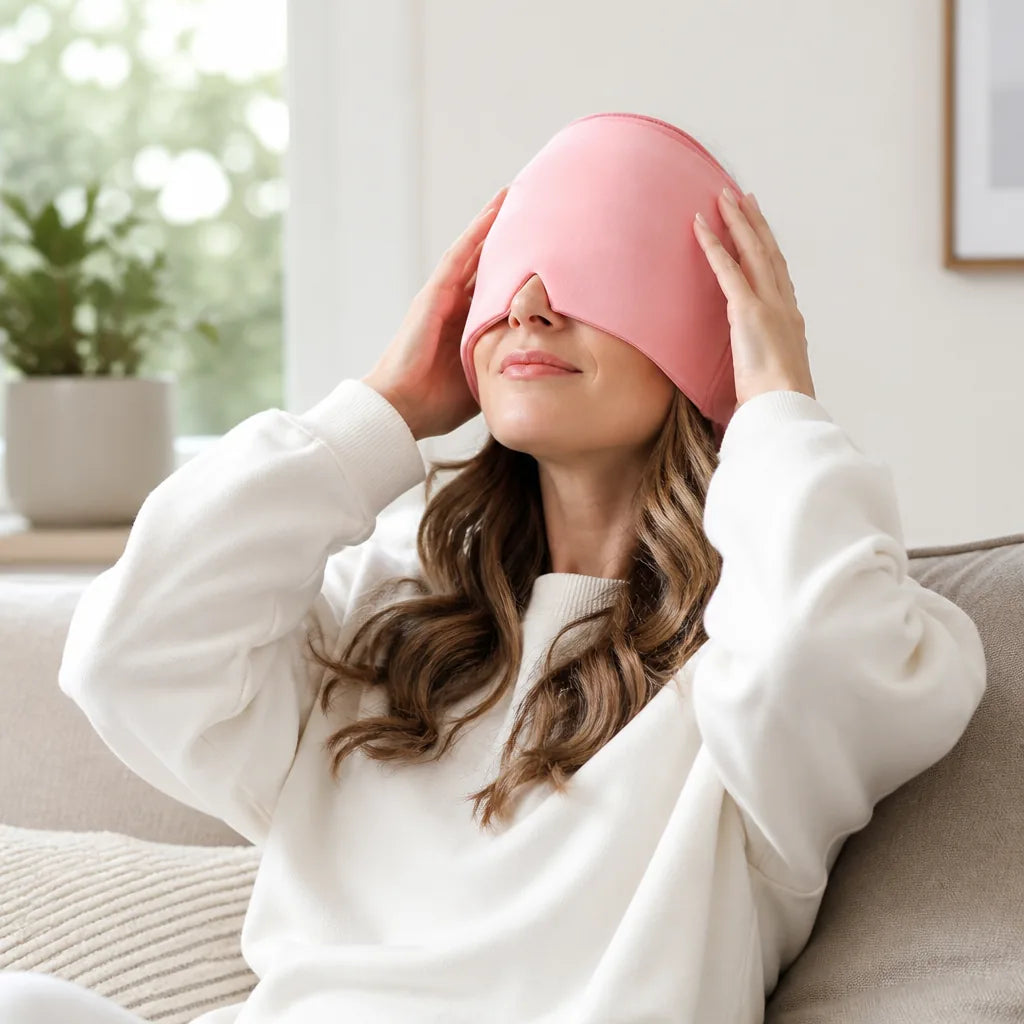 Migraine Relief Cap Hot & Cold Gel Full Coverage
